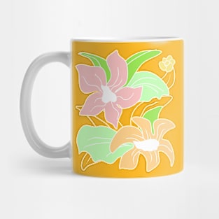 Summer floral design Mug